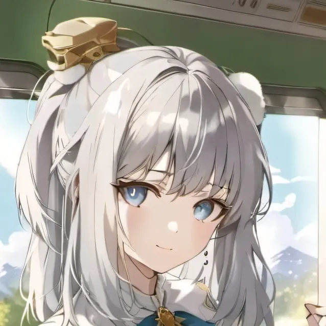 chat with ai character: luna on a trian