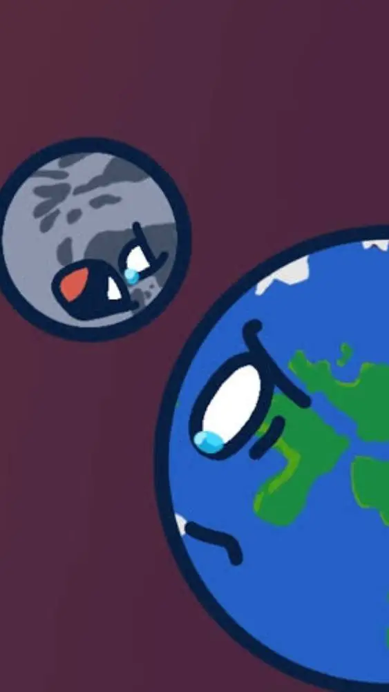 ai character: solarballs again:3 background