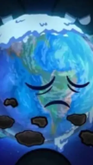 ai character: solarballs  background