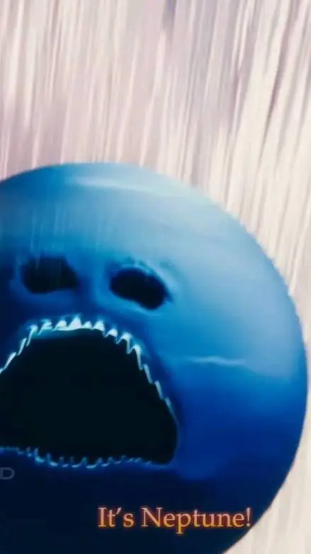 ai character: The moon woke up background