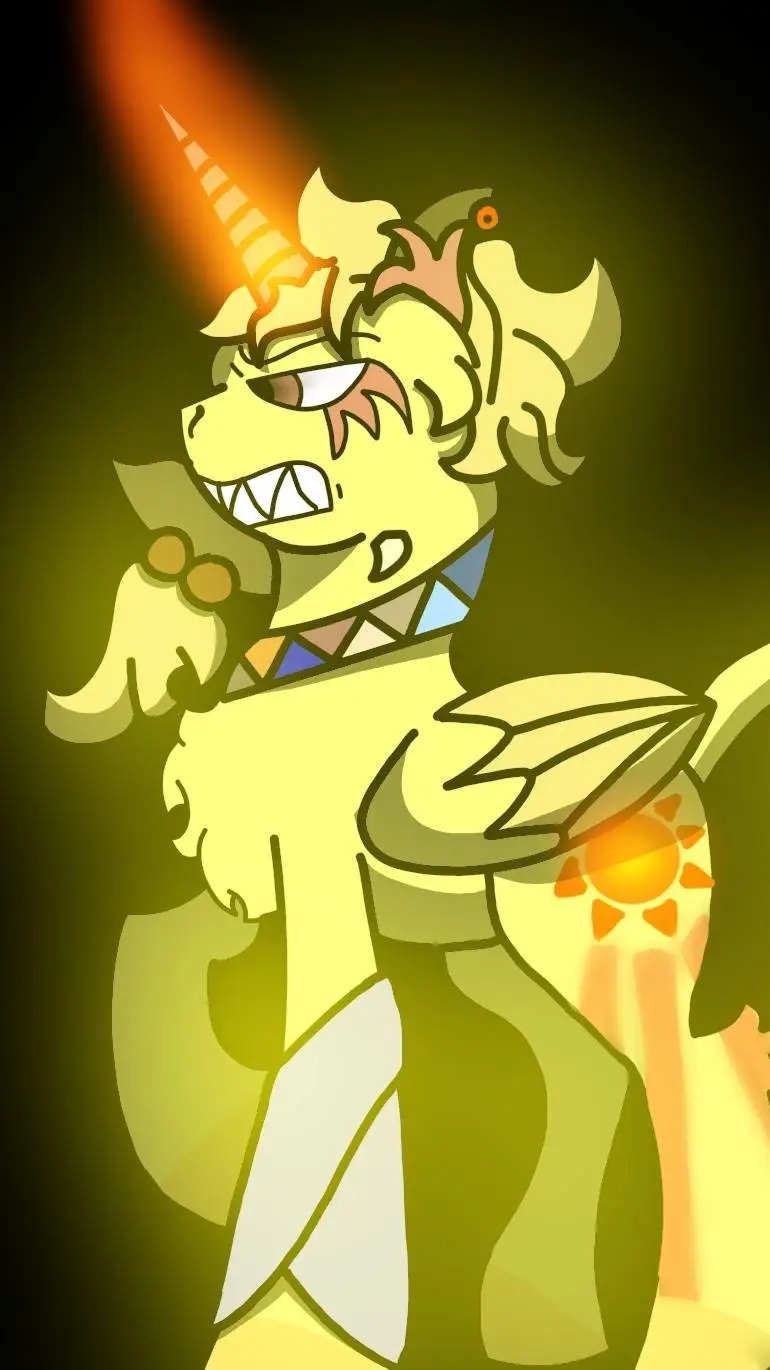 ai character: MLP x Solarballs  background