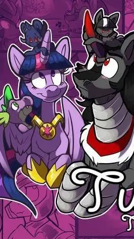 ai character: MLP Twibra background