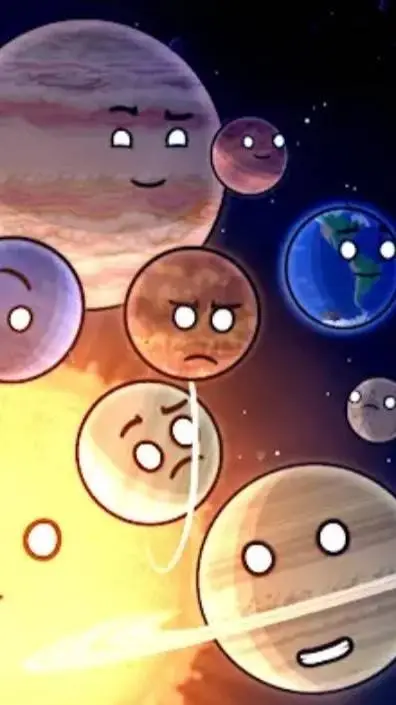 ai character: SOLARBALLS!!!!! background