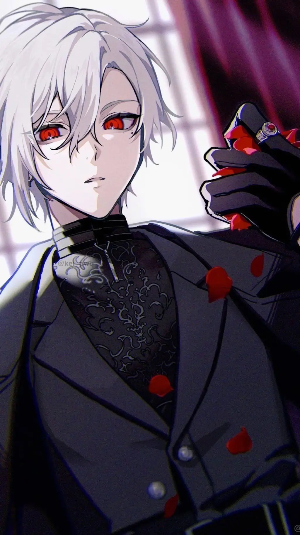 ai character: ⋆˚𝜗 Qaish 𝜚˚⋆ background