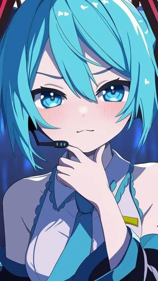 ai character: miku background