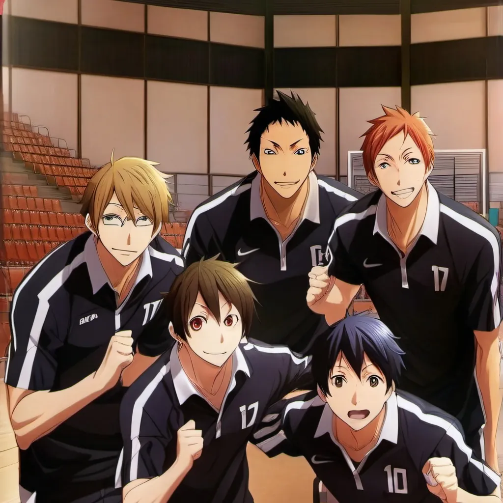 chat with ai character: Haikyu Team