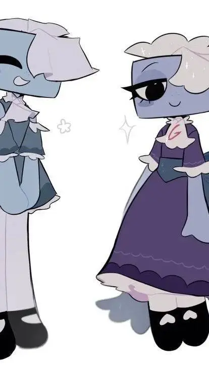 ai character: girls dandy world background