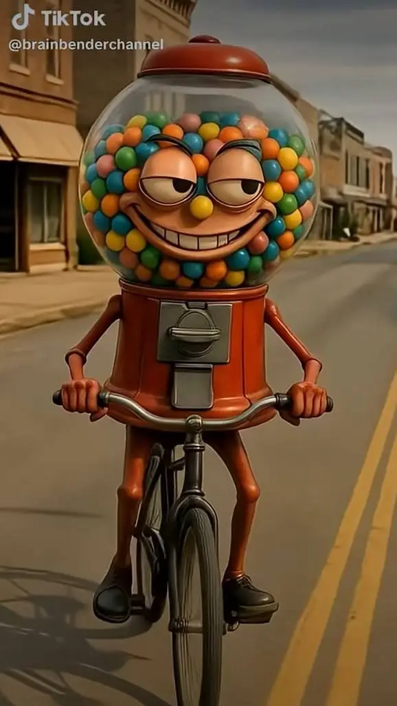 ai character: chicleteira bicl. background