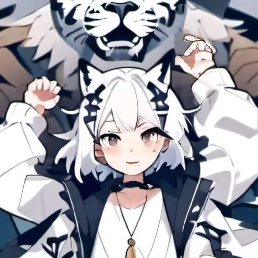 chat with ai character: menina tigre