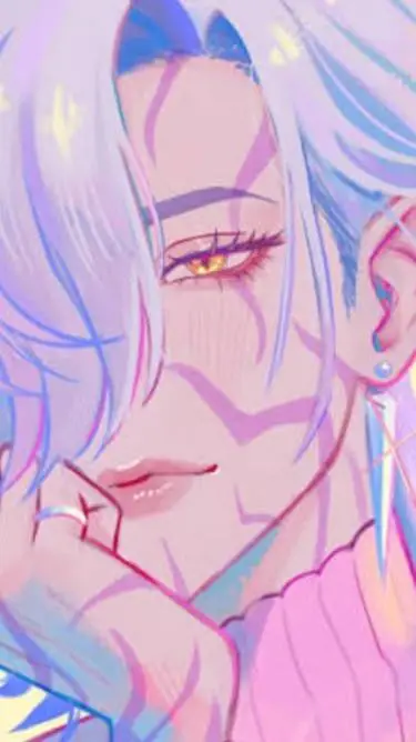 ai character: Mystery💜 background