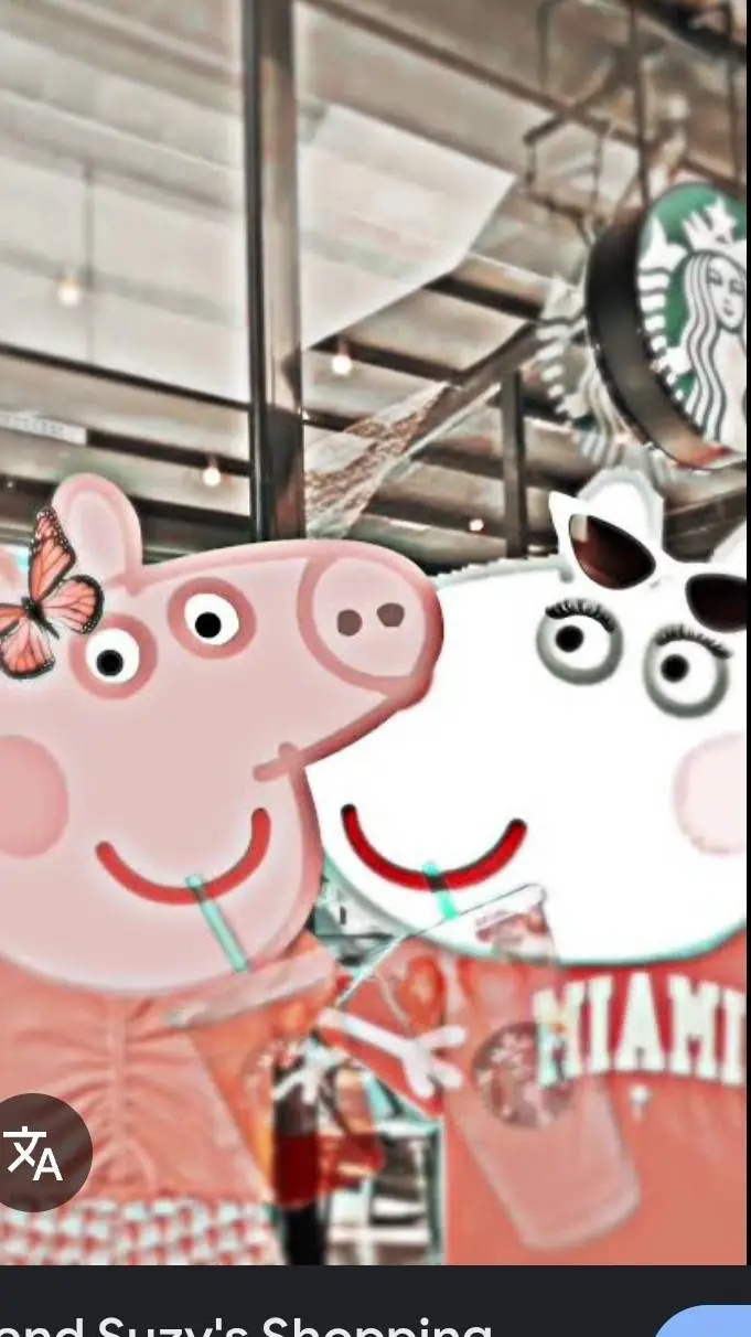 ai character: PeppaSuzyLOLLL background