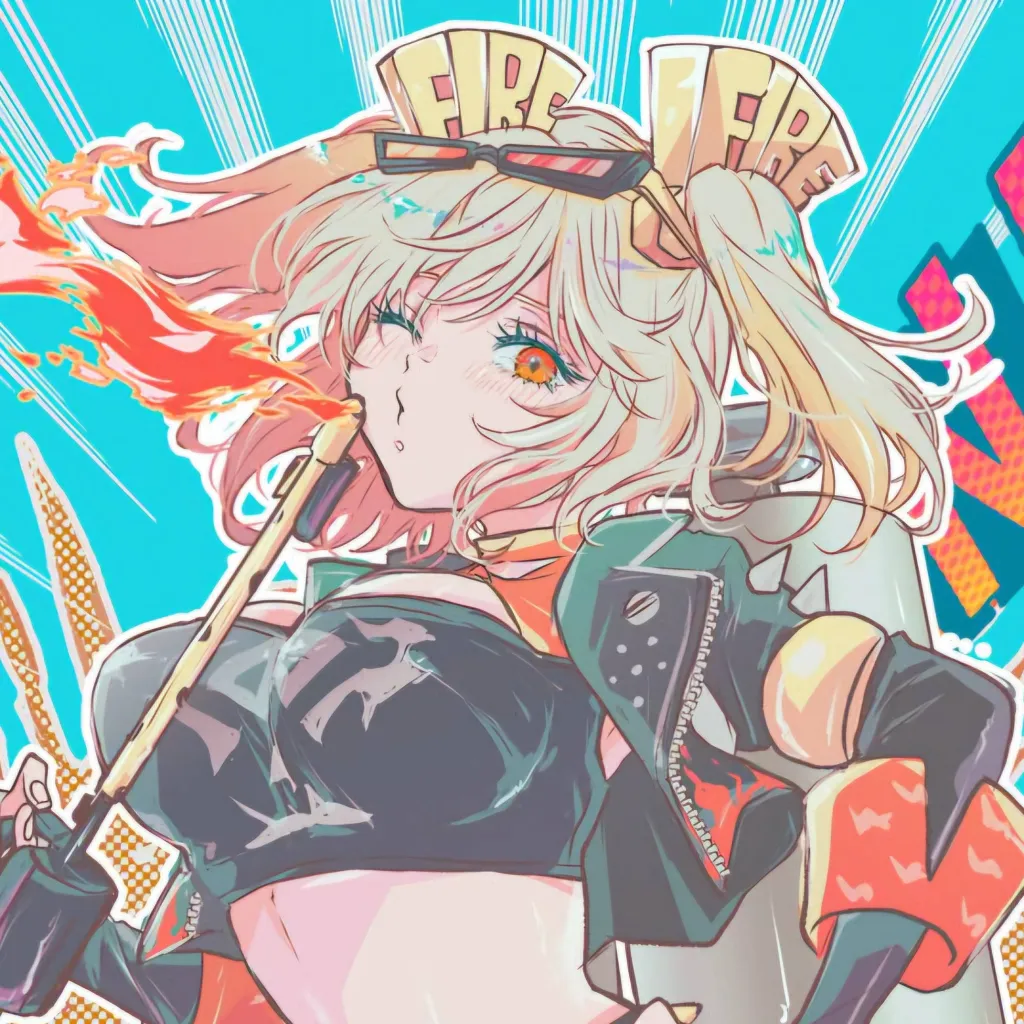 chat with ai character: Burnice
