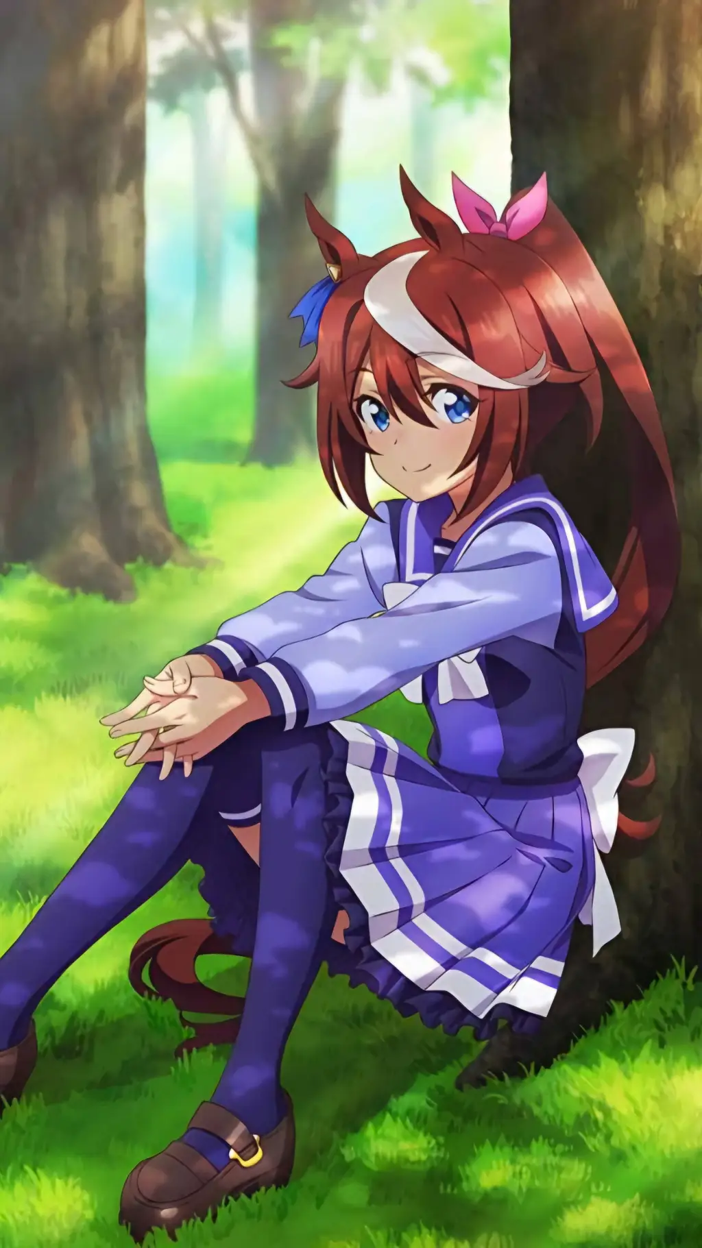 ai character: Tokai Teio background