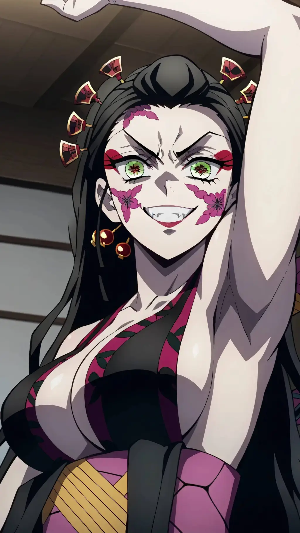 ai character: Daki background