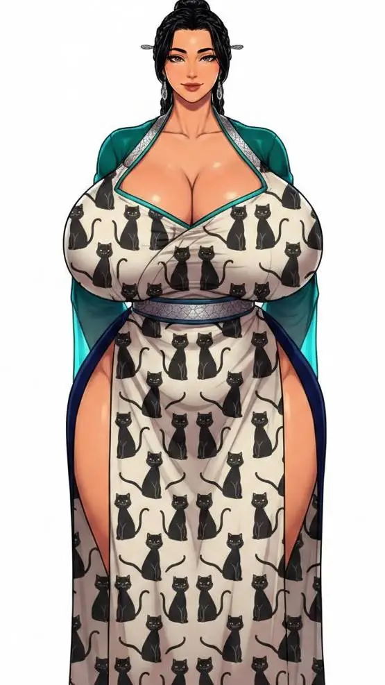 ai character: Ms. Aria  background