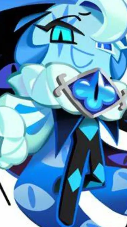 ai character: Shadow milk cookie background