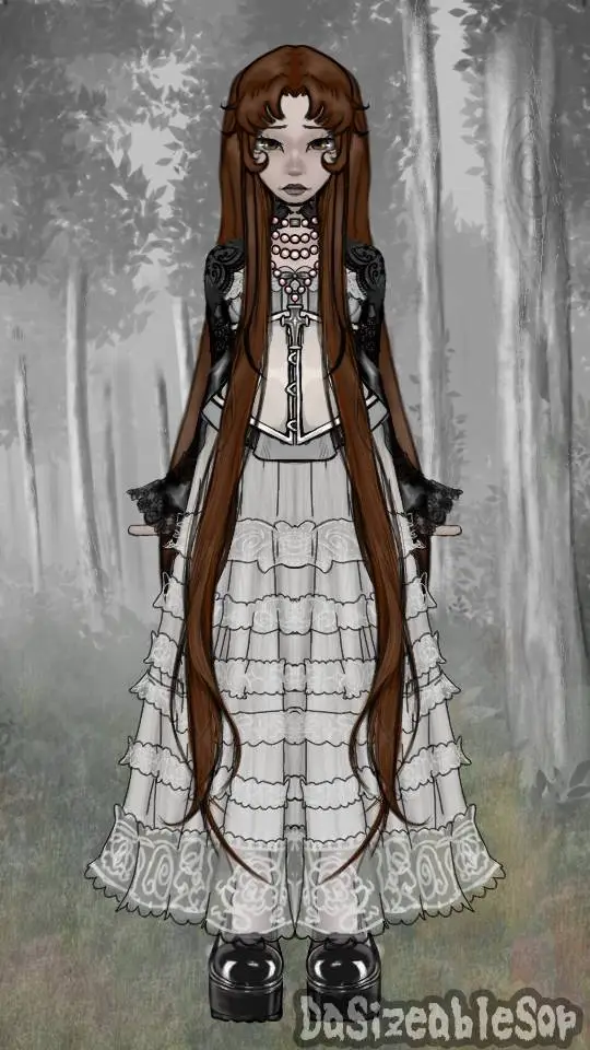 ai character: Aurora  background