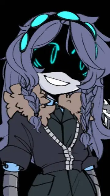 ai character: luna  background