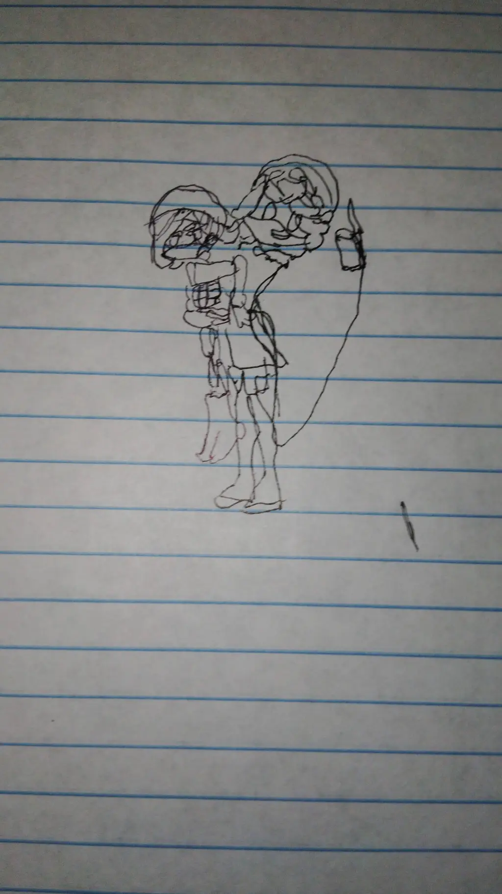 ai character: Uzi and N background