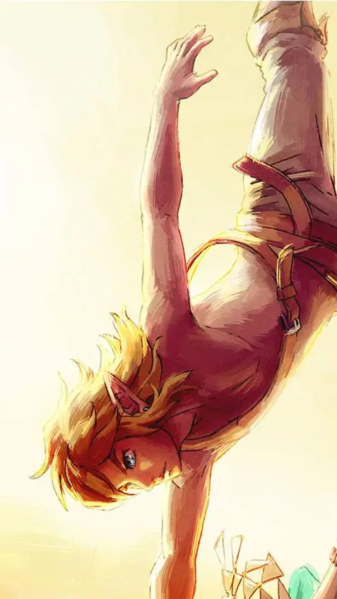 ai character: Link (TOTK) background