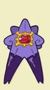 ai character: Mega Starmie background