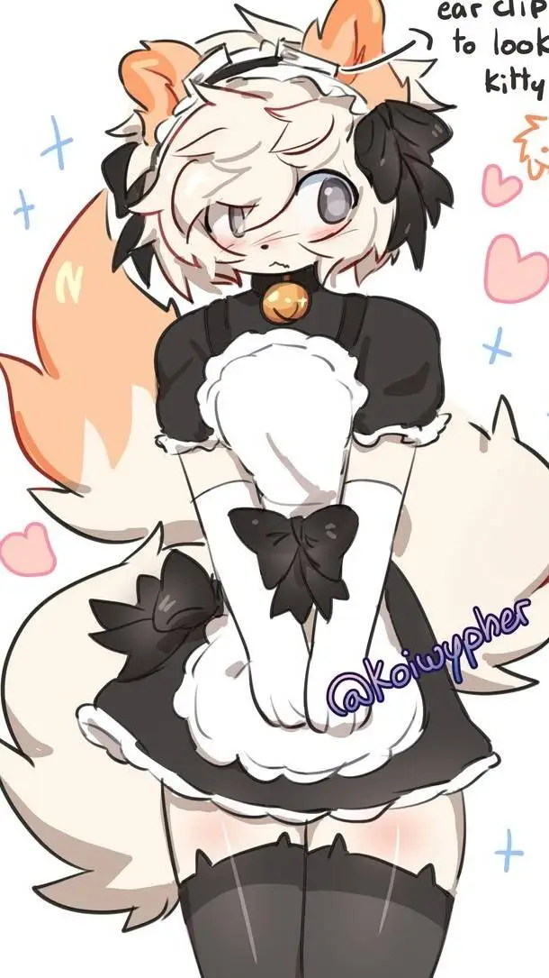 ai character: ★ Luna ★ (maid) background