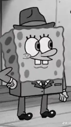 ai character: SPONGEBOB!! 🪱🐾🍧 background