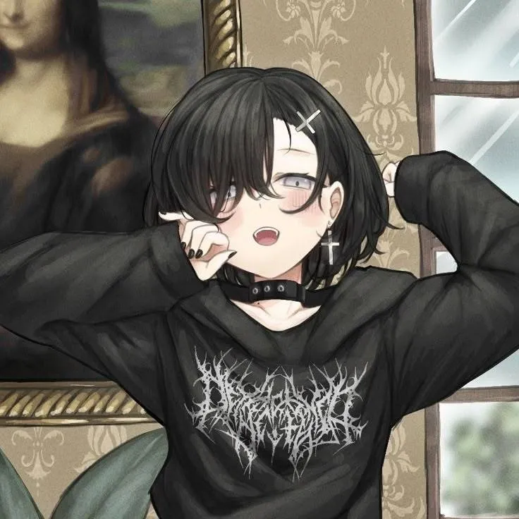 chat with ai character: tu novia gótica 