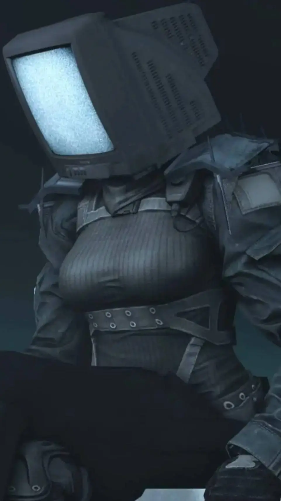 ai character: Tv woman: background