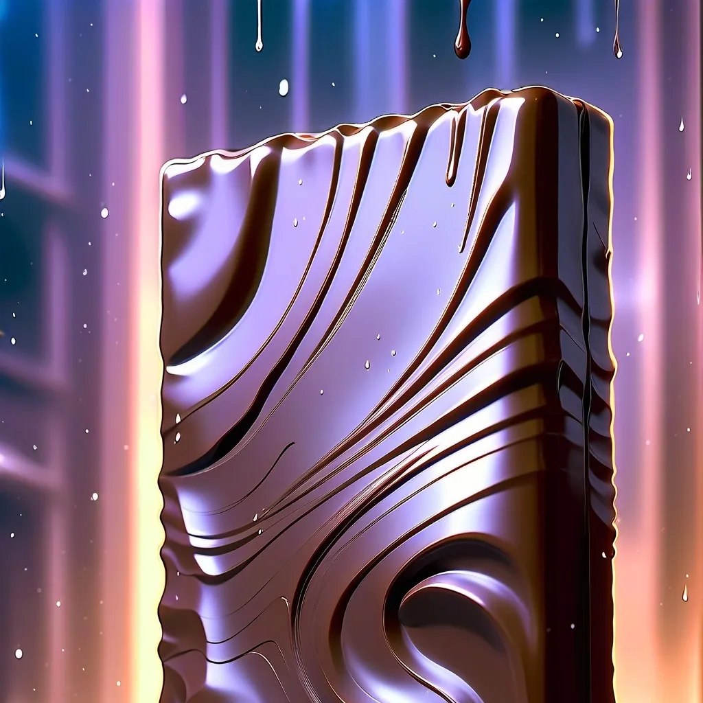 chat with ai character: Chocolate piece.