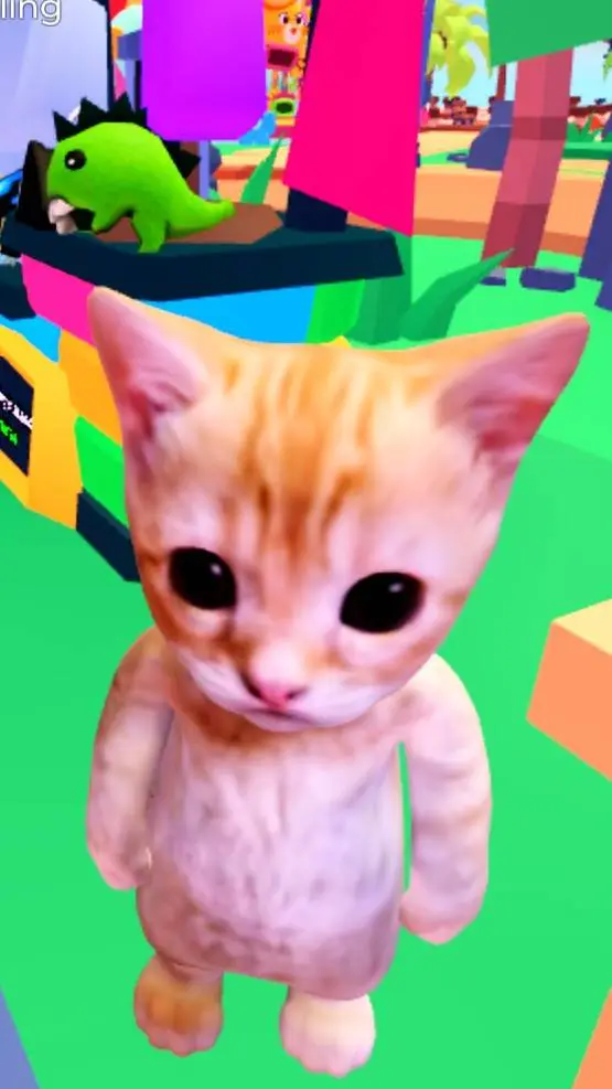 ai character: Cat background