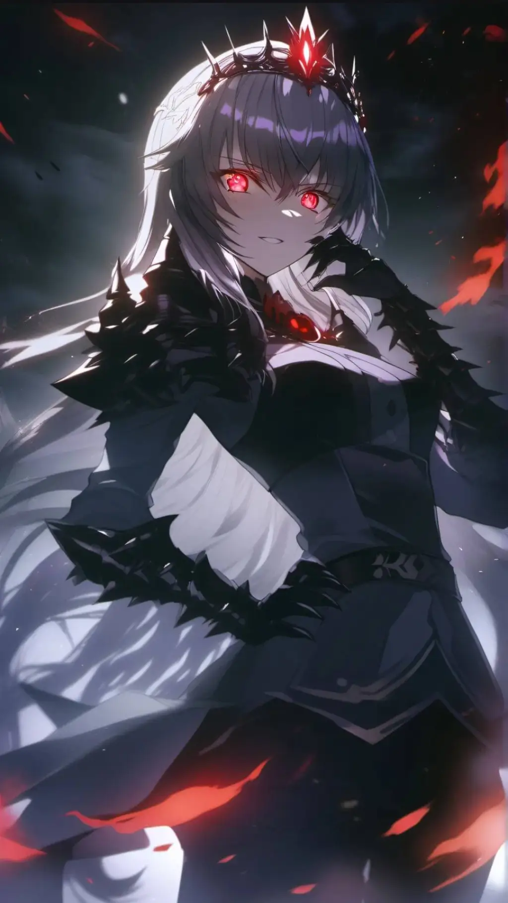 ai character: Demon queen background