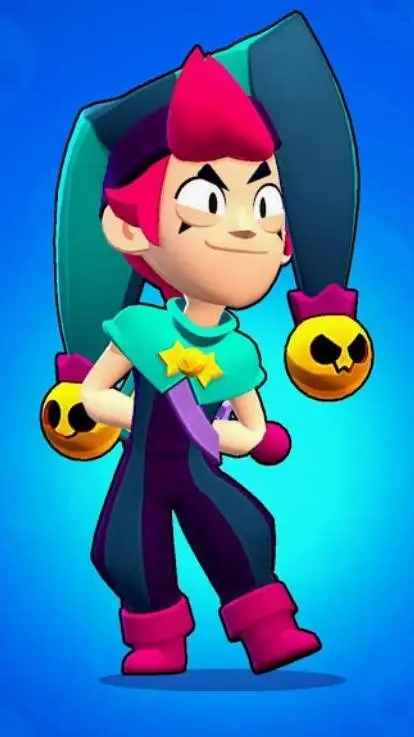 ai character: Brawl starrs Exp.3 background