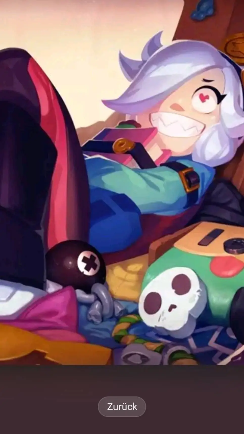ai character: Brawl starrs creep background