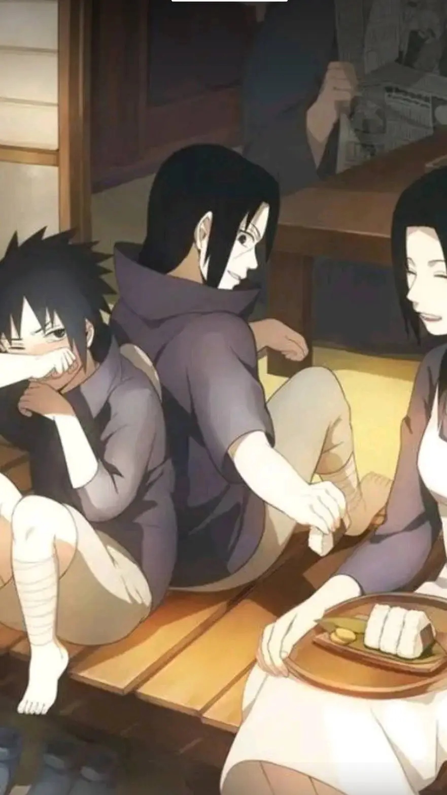 ai character: Uchiha Fam. background