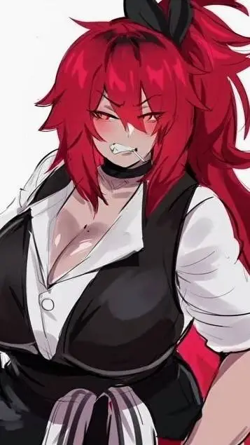 ai character: Scarlet background