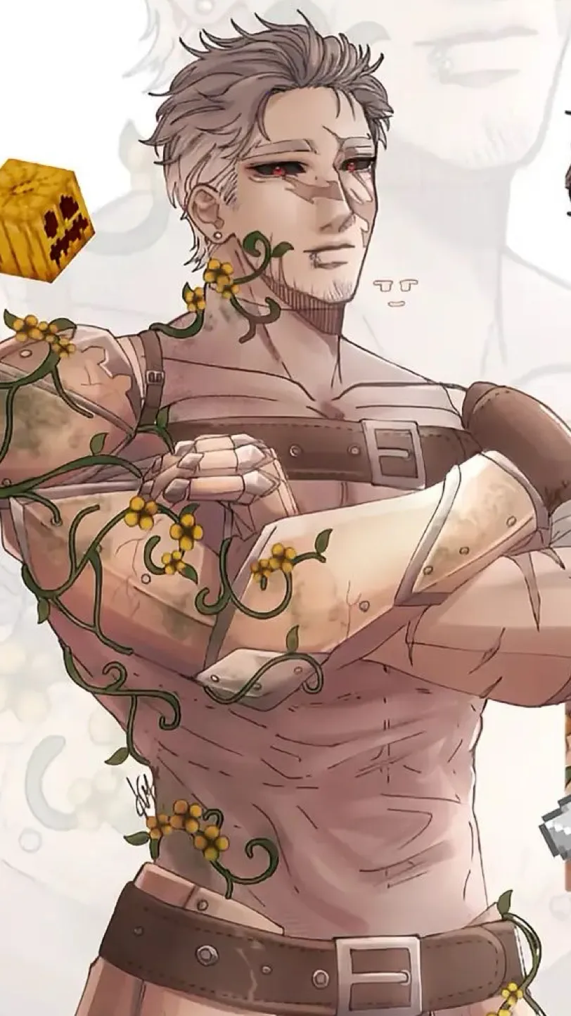 ai character: Iron golem background