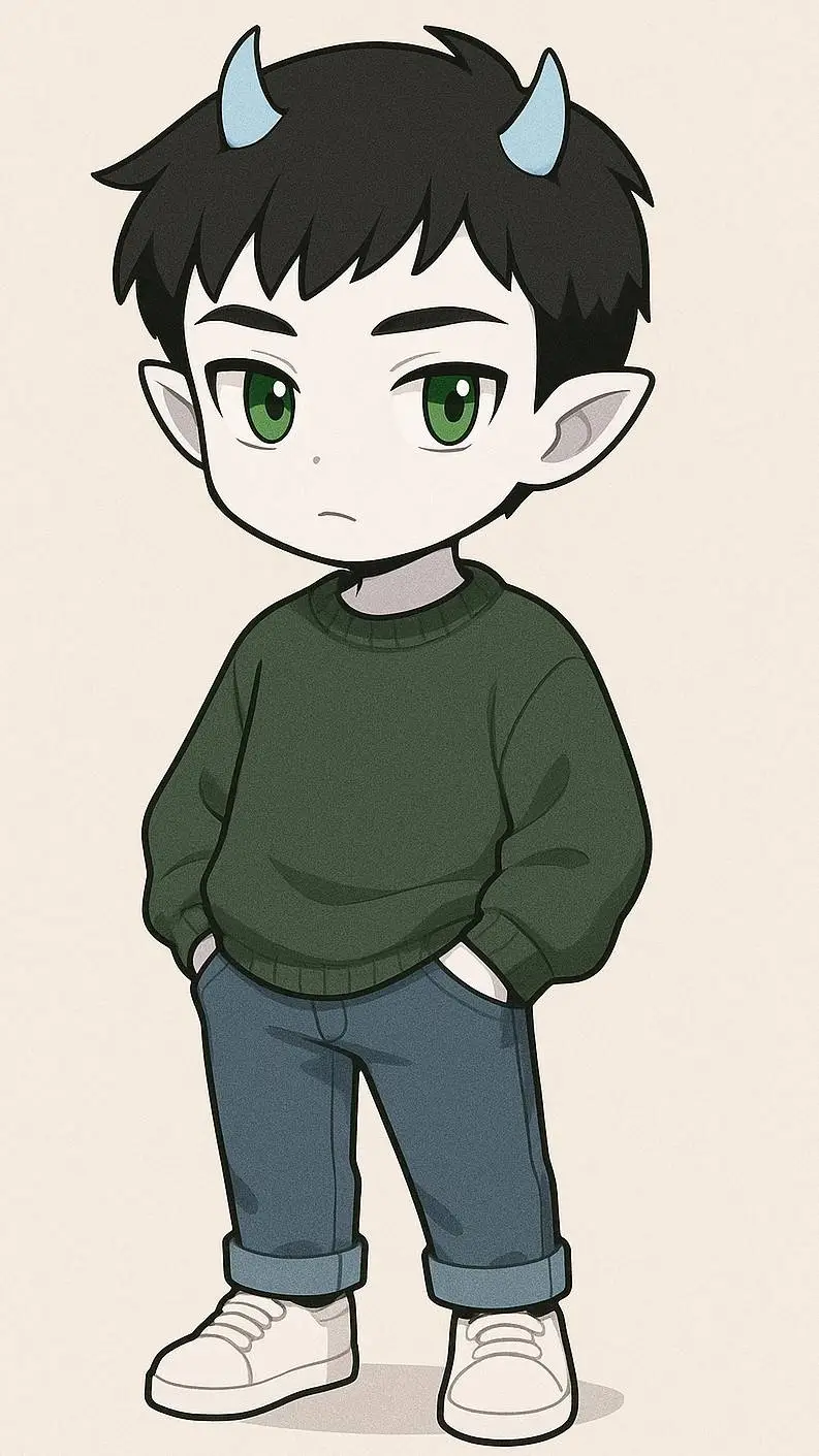 ai character: inspiration background