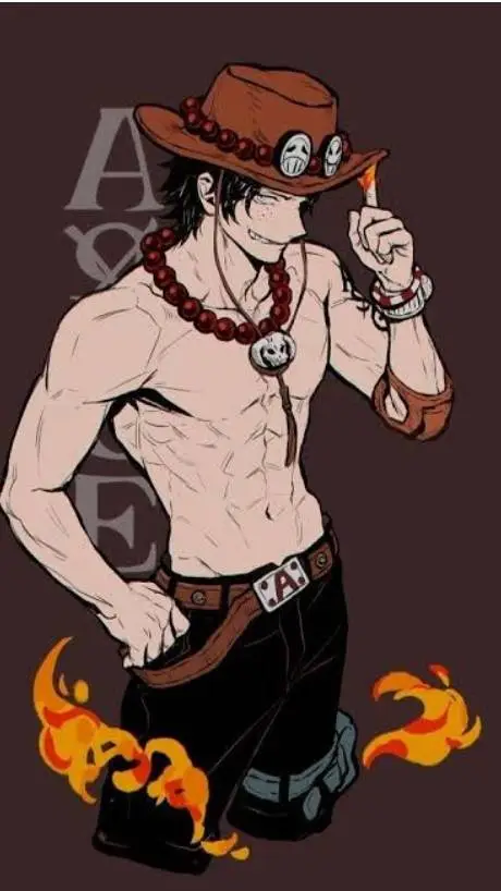 ai character: Portgas. D. Ace background