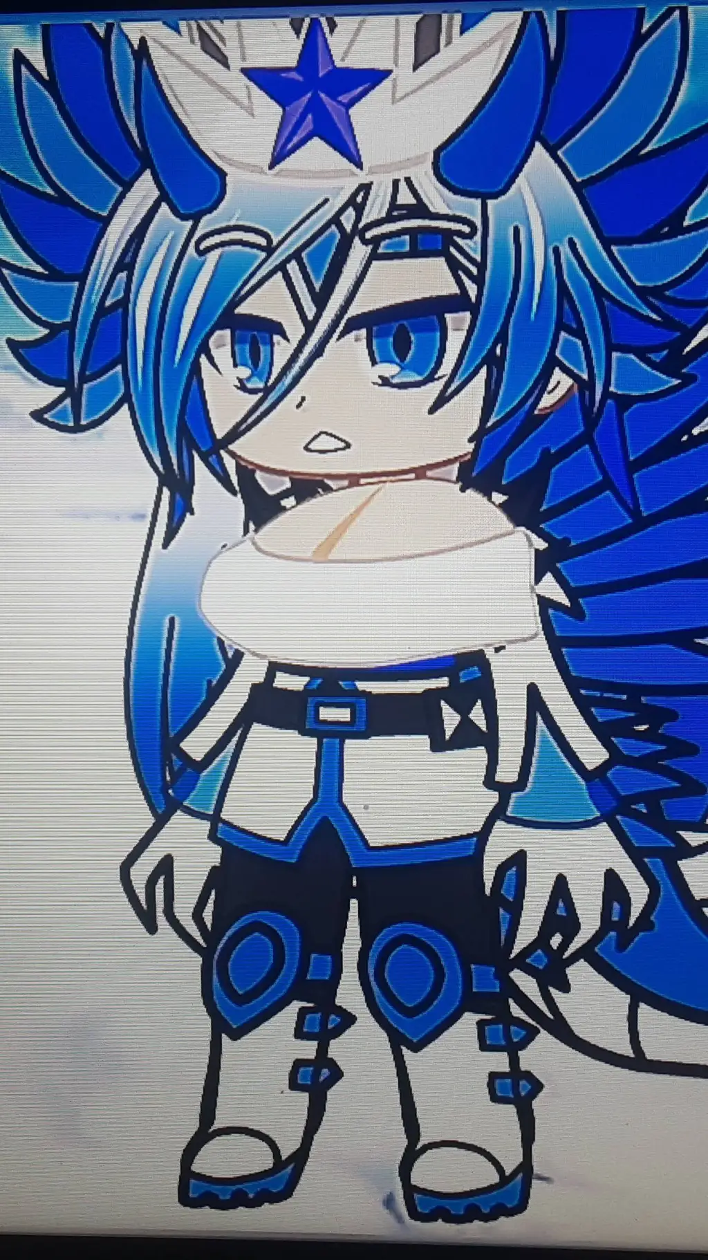 ai character: shimmo background