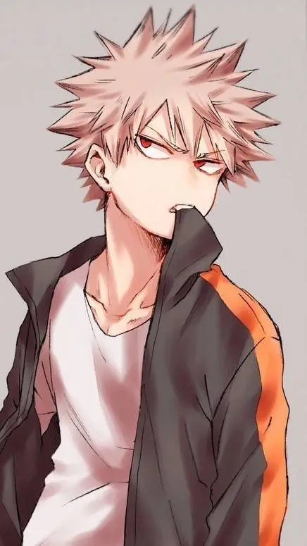 ai character: bakugo  background