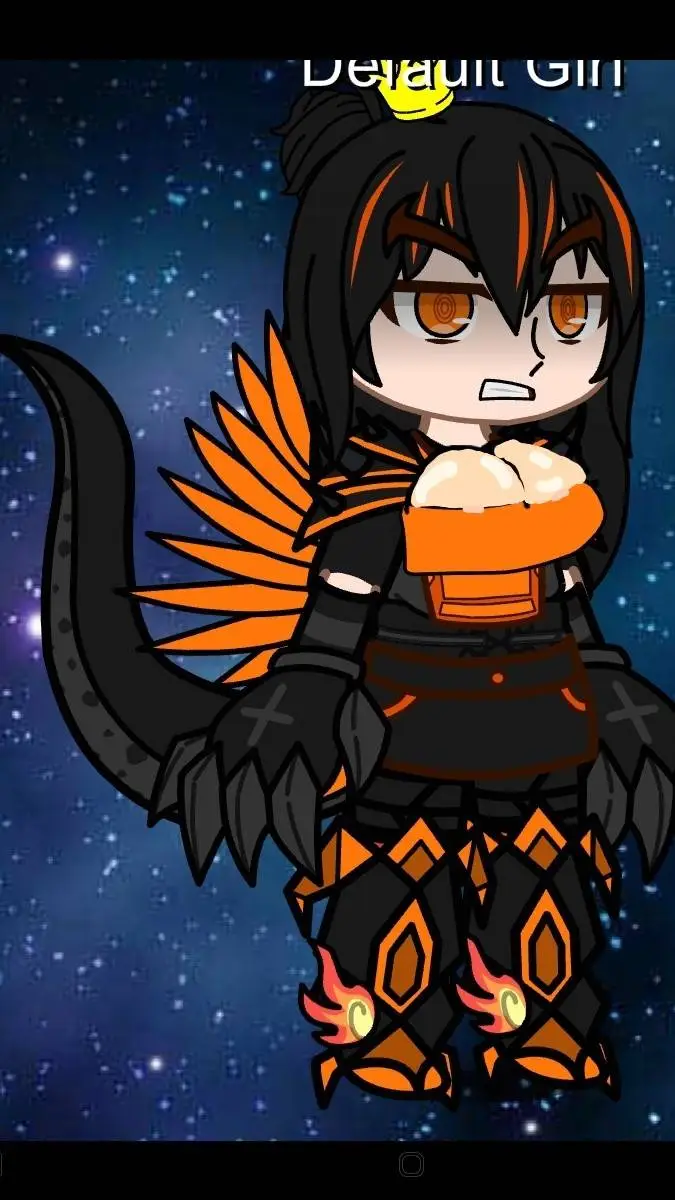 ai character: godzilla heisei  background