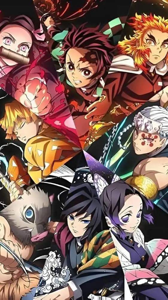 ai character: Demon slayer zombi background