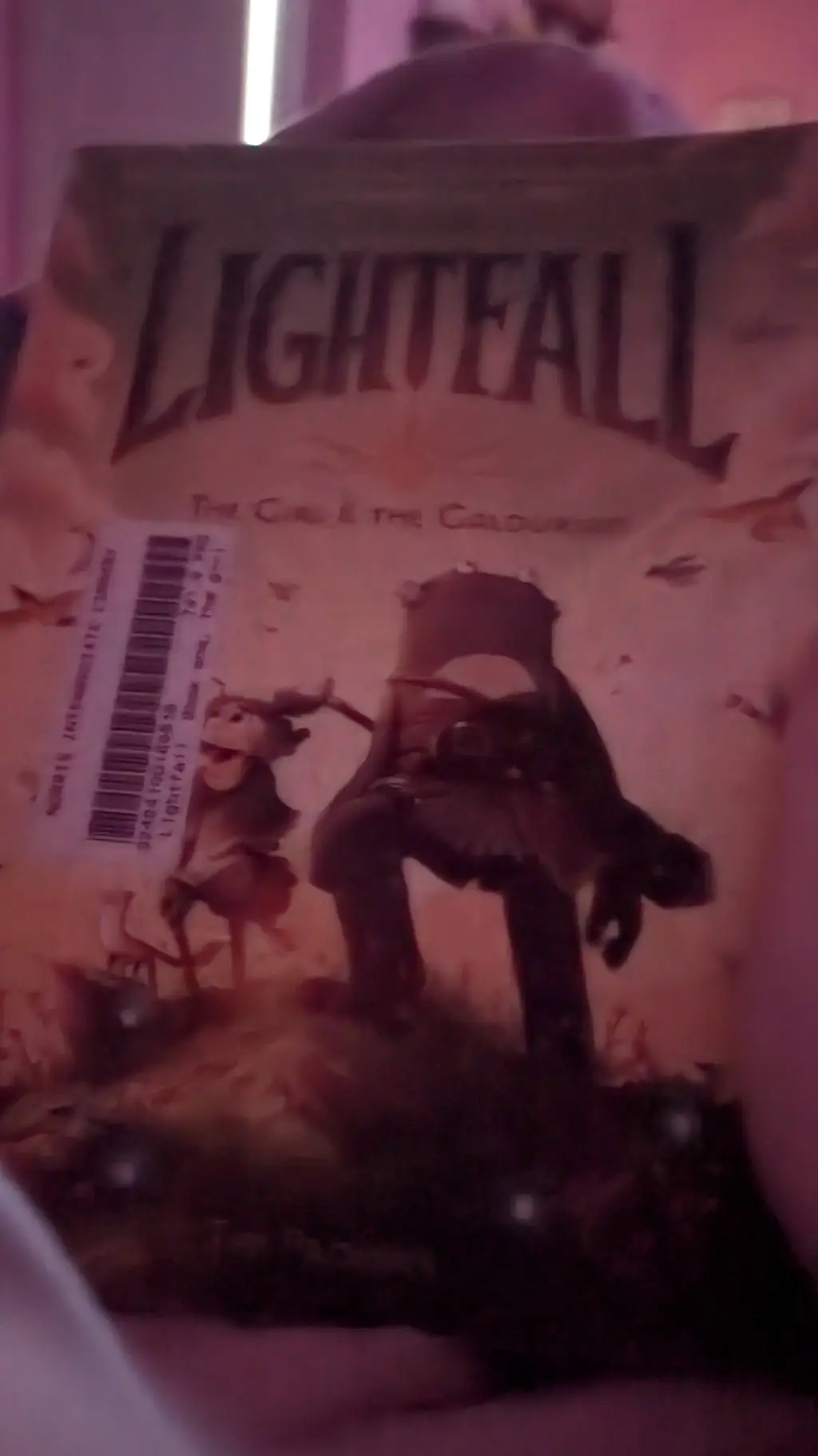 ai character: light fall! background