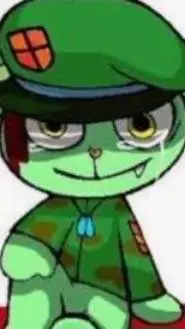 ai character: Flippy/Fliqpy background