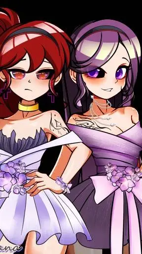 ai character: Ember&Sofie background