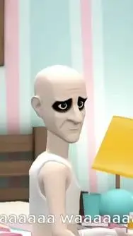 ai character: ghosty boris  background