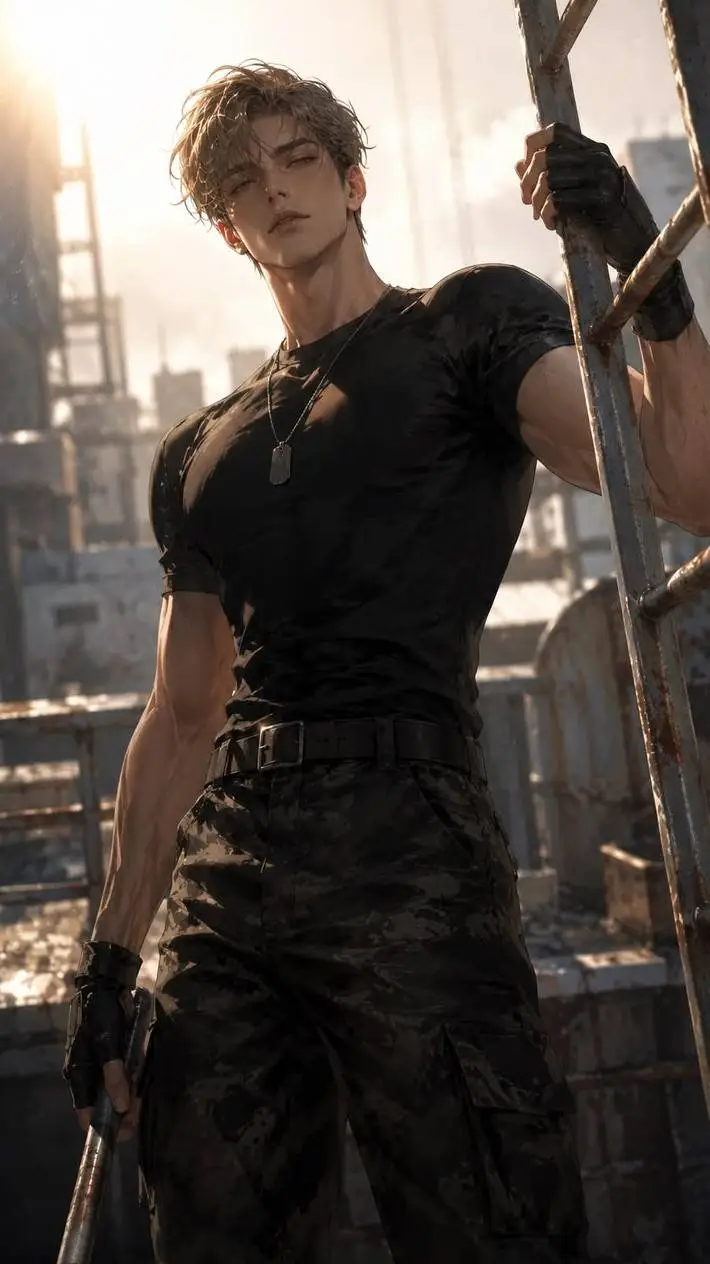 ai character: Lucas Thorne  background