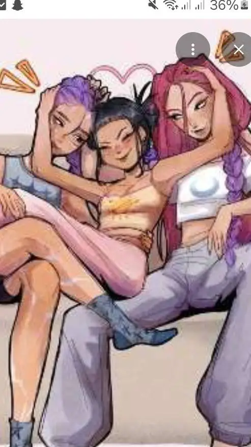 ai character: Rumi,Mira,Zoey background