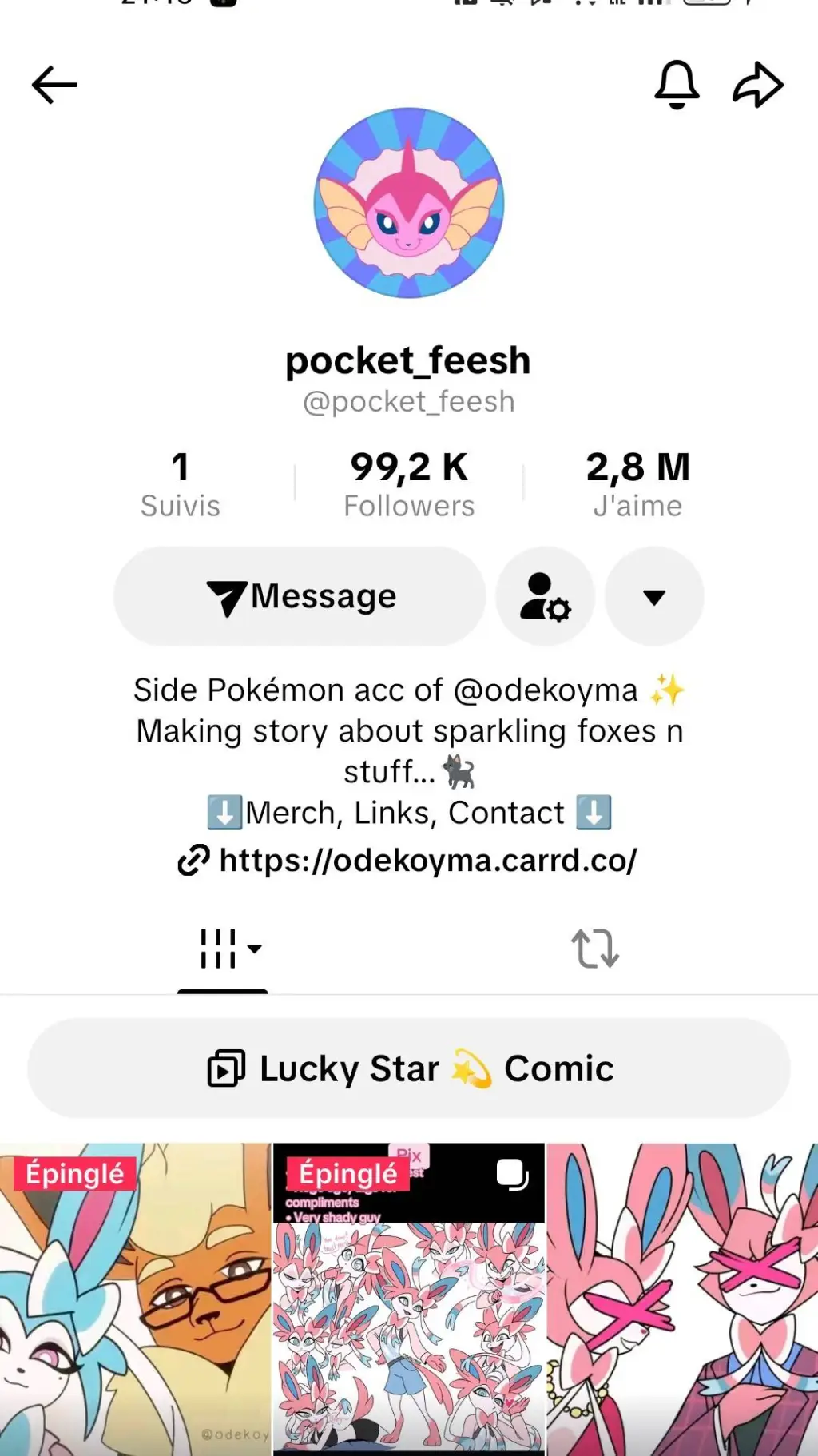 ai character: Lucky star💫 comic  background